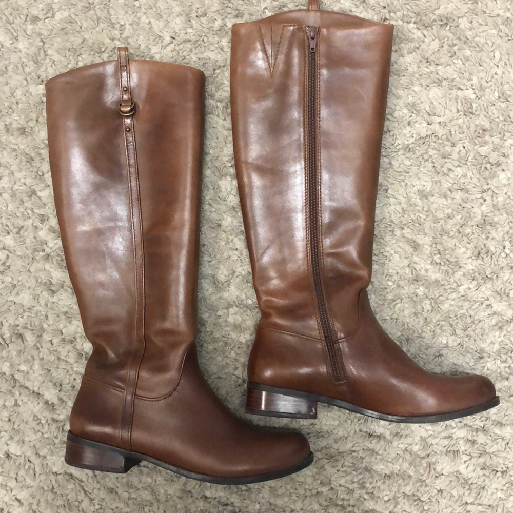 Gianni Bini Leather Boots